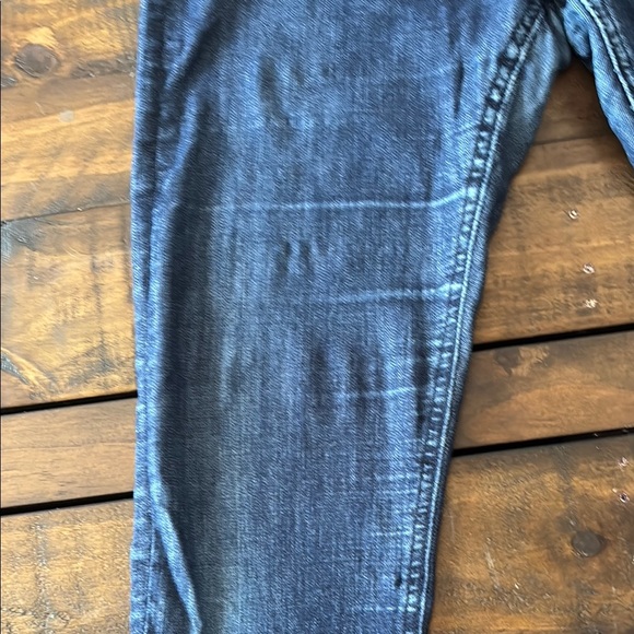 Rag & Bone Blue Skinny Jeans with Distressed Look - Picture 3 of 7